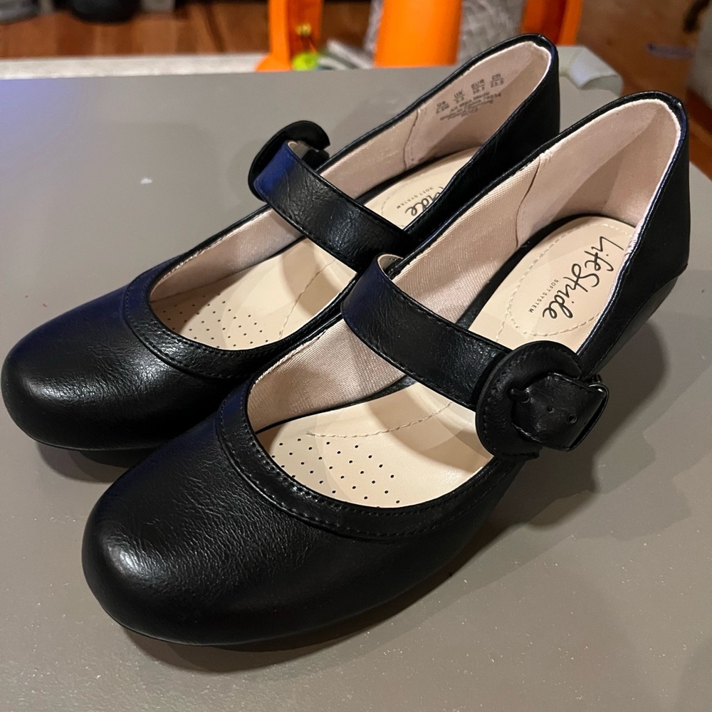Life Stride Rozz Black Mary Jane Dress Shoes, size 6.5M, LN